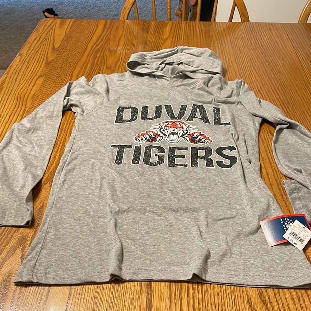 Duval Tigers long sleeve hoodie T-shirt
